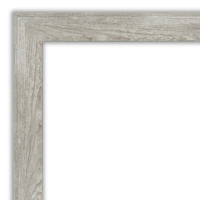 Dove Greywash Framed Natural Cork Bulletin Board