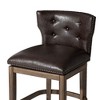 Maven Lane Hugo with Ash Grey Fabric Upholstery Seat - 4 of 4
