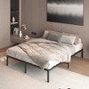 DOMETOUR Metal Platform Bed frame ,Sturdy Metal Frame, No Box Spring Needed(Full) - 2 of 4