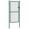 vidaXL Fence Gate Steel 39.4"x49.2" Green - 2 of 4