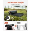VEVOR 10 Mil Plastic Sheeting Heavy Duty 20' x 100', Thick Plastic Sheeting Roll, Plastic Drop Cloth Painters Tarp, Polyethylene Covering, Black - 3 of 4