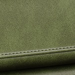 faux leather - green