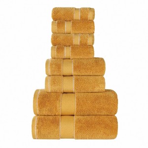 Cotton Heavyweight Ultra-Plush Luxury Towel Set by Blue Nile Mills - 1 of 4
