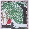 Park Designs Bird On Fence Patch Dishtowel Set of 2 - 3 of 4