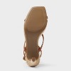 Women’s Capri Heels with Memory Foam Insole – A New Day™ Tan - 4 of 4