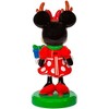 Kurt Adler Disney Minnie Mouse with Antlers and Present Plastic Nutcracker, 6" - 3 of 4