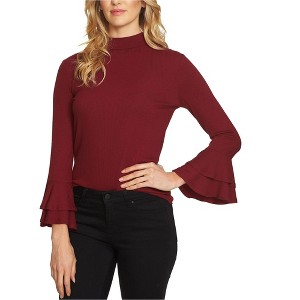 1.STATE Womens Bell Sleeve Knit Blouse - 1 of 1