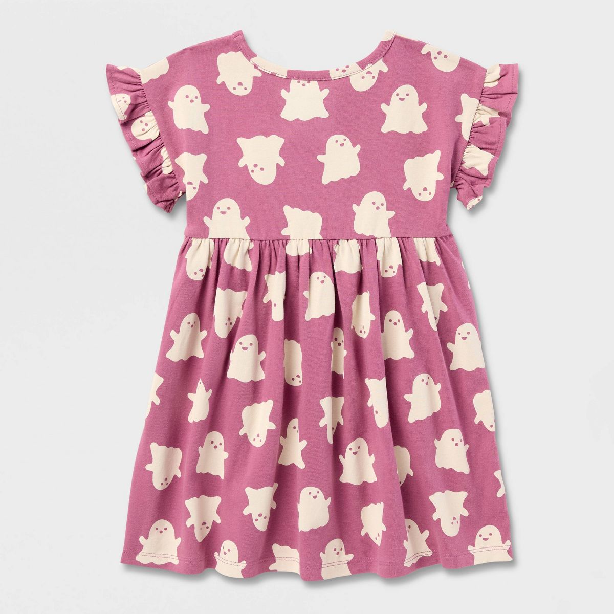 Baby & Toddler Girls' Halloween Short Sleeve Dress - Cat & Jack™ - thumbnail 6