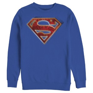 Men's Superman Logo Shadows Sweatshirt - 1 of 3