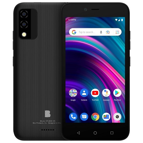 BLU Studio X5 LTE Unlocked (4GB) GSM Smartphone - Black