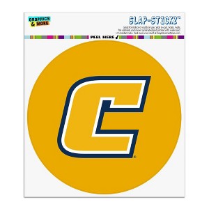 University of Tennessee at Chattanooga Secondary Logo Automotive Car Window Locker Circle Bumper Sticker - 1 of 4