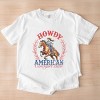 Simply Sage Market Howdy American Cowgirl Club Garment Dyed Tee - 3 of 4