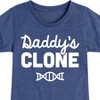 Girls' - Instant Message - Daddy's Clone Fitted Short Sleeve Graphic T-Shirt - 2 of 4