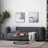 NicBex 74.75 Inch Loveseat Sofa Modern Comfy Sofa Couch with Wood Legs for Living Room,Apartment - 2 of 4