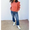 Women's Tassel Fall Sweater - Vine & Love - 2 of 3