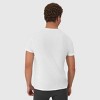 Hanes Men's Crewneck T-Shirt with Fresh IQ 5pk - White XXL: Tagless, Moisture Wicking, - 4 of 4