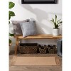 Design Imports Classic Ribbed Fringe - Stone 2 X 3 Ft - 3 of 4