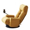 Sapphtopaz 1pc Accent Chair Upholstered 360 Degree Rotatable Sofa Chair with Adjustable Head and Waist, Living Room Chair Comfy Chair - 2 of 4