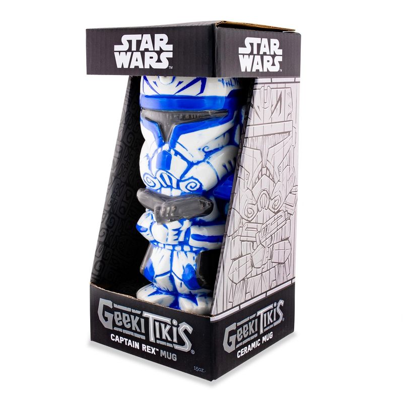 Beeline Creative Geeki Tikis Star Wars Captain Rex Ceramic Mug | Holds 15 Ounces, 2 of 10