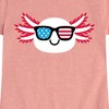 Girls' - Instant Message - American Sunglasses Axolotl Fitted Short Sleeve Graphic T-Shirt - 2 of 4