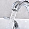 Sumerain 8 inch Widespread Bathroom Faucet,   SUS 304 3 Hole Lavatory Sink Faucet, Chrome - 4 of 4
