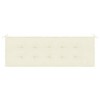 vidaXL Garden Bench Cushion Cream Oxford fabric 59.1 x 19.7 x 1.6 in - 4 of 4