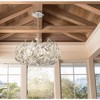 Crystorama Lighting Broche 6 - Light Chandelier in  Antique Silver - 2 of 4