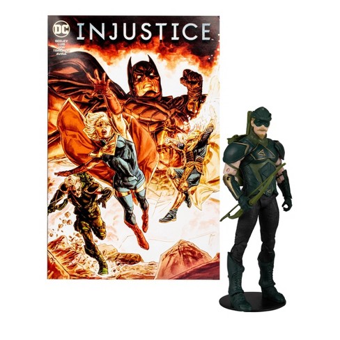 McFarlane Toys DC Comics Page Punchers Comic Book with 7" Figure - Injustice 2 Green Arrow - image 1 of 4