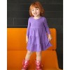 City Threads Girls Soft Jersey Cotton Long Sleeve Tiered Dress - USA-Made Comfortable & Stylish Kids/Toddlers Clothing - 2 of 4