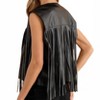 Women's Wynonna Faux Leather Vest - Blue B - 2 of 3