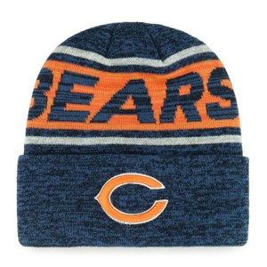 NFL Chicago Bears Bitter Knit Beanie: Team Logo Sports Apparel - 1 of 2