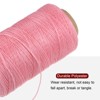 Unique Bargains Wear-Resistant Polyester Embroidery Waxed Thread with Needles - 4 of 4