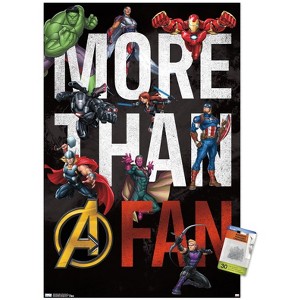 Trends International Marvel Comics - More Than A Fan Unframed Wall Poster Prints - 1 of 4