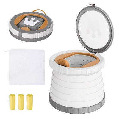 BabyBond Portable Potty for Toddler, Foldable Training Toilet Seat Travel Potty for Car, Camping, Outdoor, Indoor