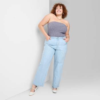 Ellos Women's Plus Size Glitter Side Stripe Ponte Leggings : Target