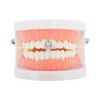 Unique Bargains Hip Hop Arrow-Shaped Fake Grills 1 Pc - 2 of 4