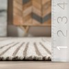 Nuloom Birchwood Reversible Striped Wool Area Rug - 3 of 4