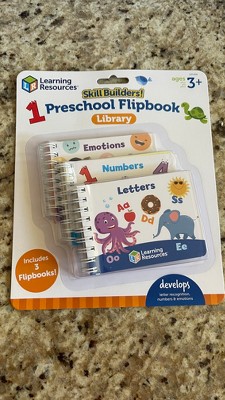 Learning Resources Skill Builders! First Grade Flipbook Library - Learning Activities for Kids Ages 6+, Size: Small