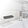 Unique Bargains Soap Dish Soap Cleaning Storage Keep Soap Dry for Bathroom Silicone 8.98''x3.54'' 1Pcs - 2 of 4