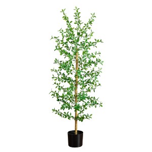 Nearly Natural 5-ft Artificial Shady Lady Black Olive Tree - 1 of 1