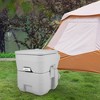 Sandinrayli Portable Flush Toilet Camping Porta Potty for Travel Hiking with 5.3 Gal. Tank - 2 of 4