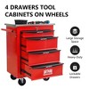 VASIP Double-Door Dustproof Tool Cart  with Layered Clapboard, Multifunctional Tool for Home,Garage - 3 of 4