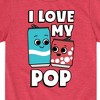 Boys' - Instant Message - I Love My Pop Short Sleeve Graphic T-Shirt - 2 of 4