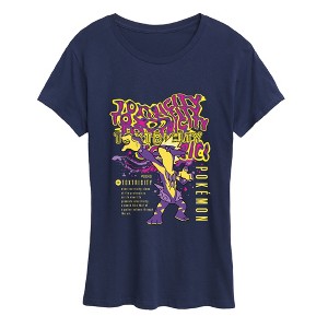 Women's Pokémon Toxtricity Acid Design Short Sleeve Graphic T