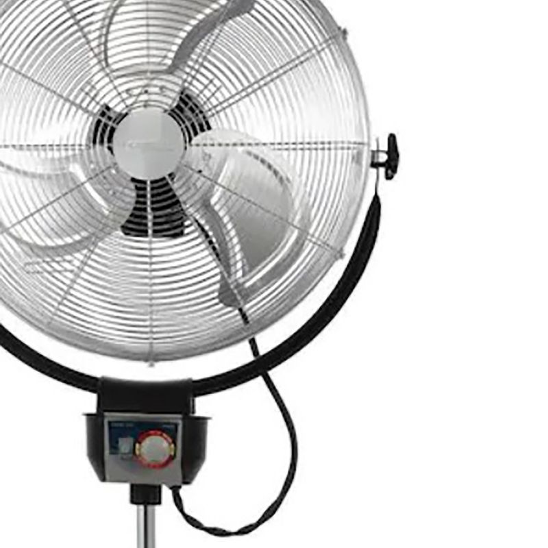 Optimus 20 Inch Industrial Grade HV Oscil Stand Fan with Chrome Grill, 2 of 4