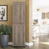 RealRooms Tindall 2 Door Kitchen Pantry Cabinet, Gray Oak - 2 of 4