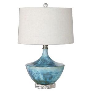 Uttermost Jessenia Stone Accent Table - 1 of 2