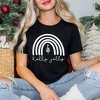 Simply Sage Market Women's Holly Jolly Rainbow Short Sleeve Graphic Tee - 2 of 4