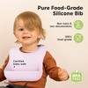 KeaBabies 2-Pack Silicone Bibs For Babies, Food Grade Silicone Baby Bibs for Eating, Feeding, Toddler Bibs, Boys, Girls - 2 of 4