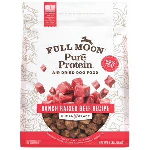 Full Moon Air-Dried Pure Protein Beef Flavor Dry Dog Food - 1lb - 1 of 4